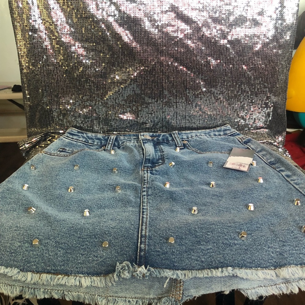 Jean skirt